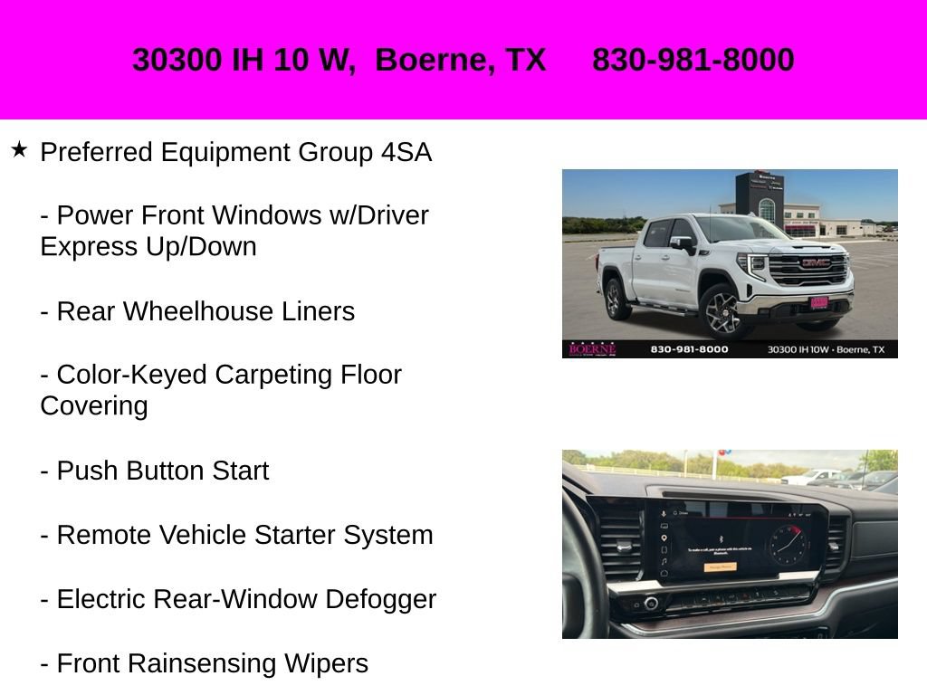 Used 2023 GMC Sierra 1500 SLT w/ SLT Premium Package AWD/4WD image 20