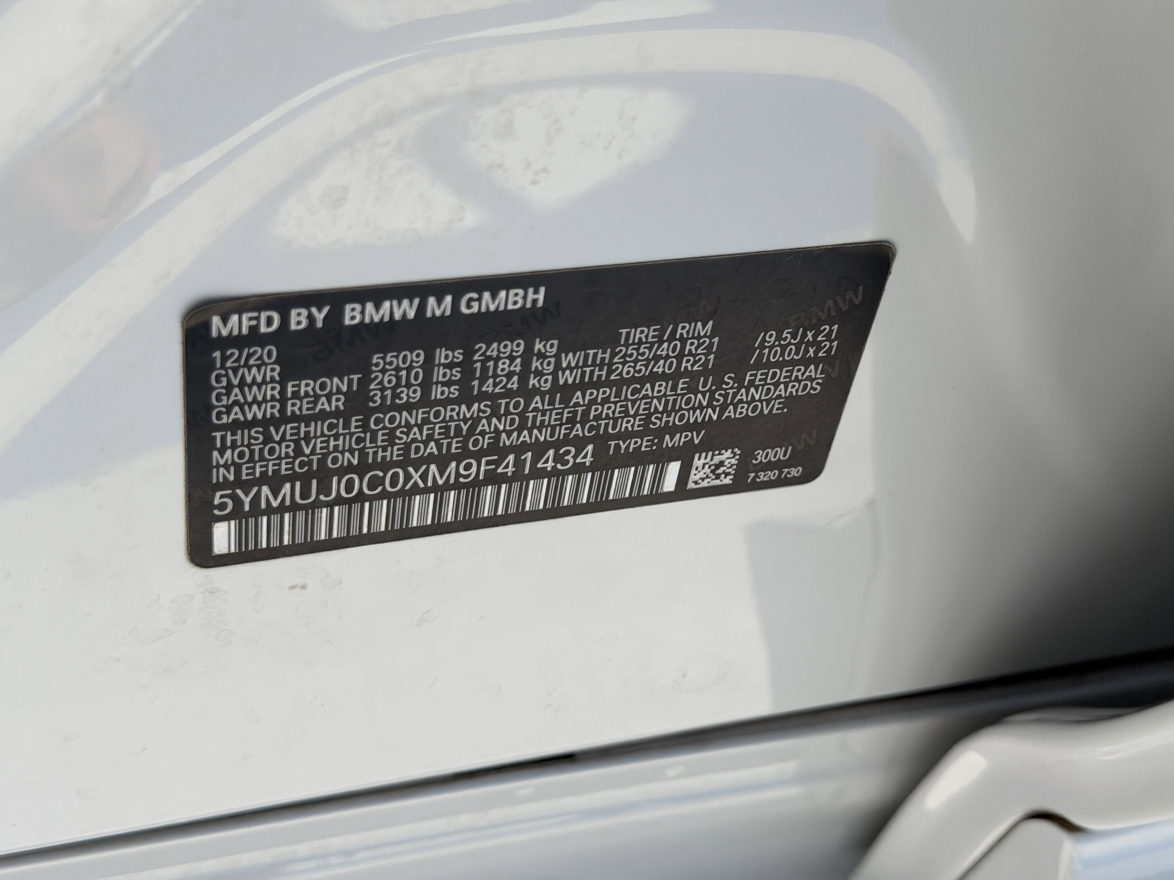 Used 2021 BMW X4 M w/ Competition Package image 34