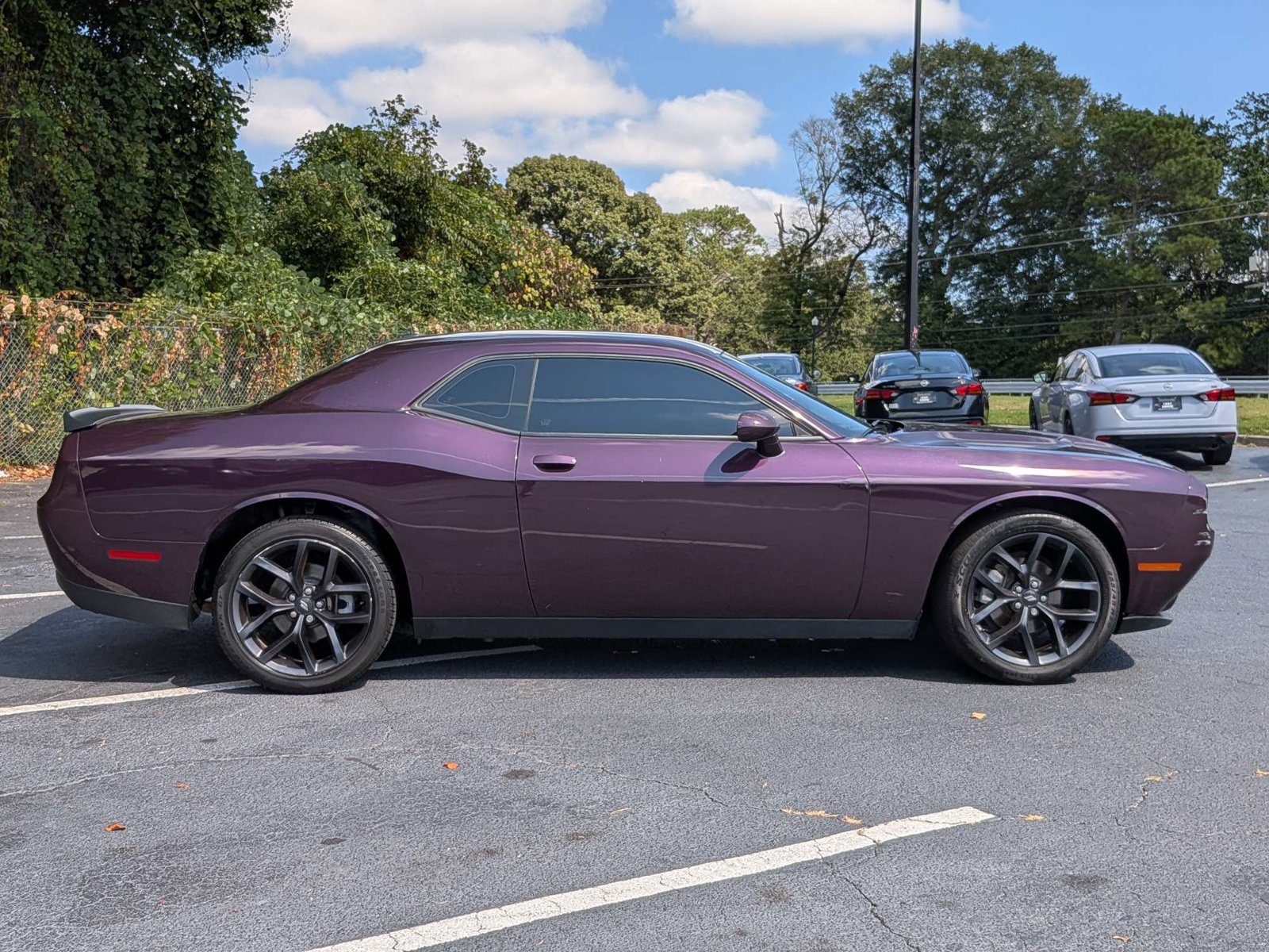 Used 2021 Dodge Challenger SXT w/ Blacktop Package RWD image 3