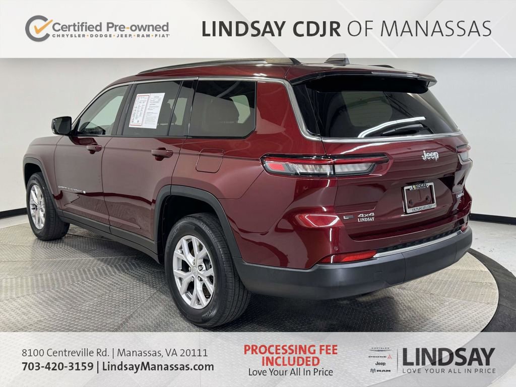 Certified 2022 Jeep Grand Cherokee L Limited image 5