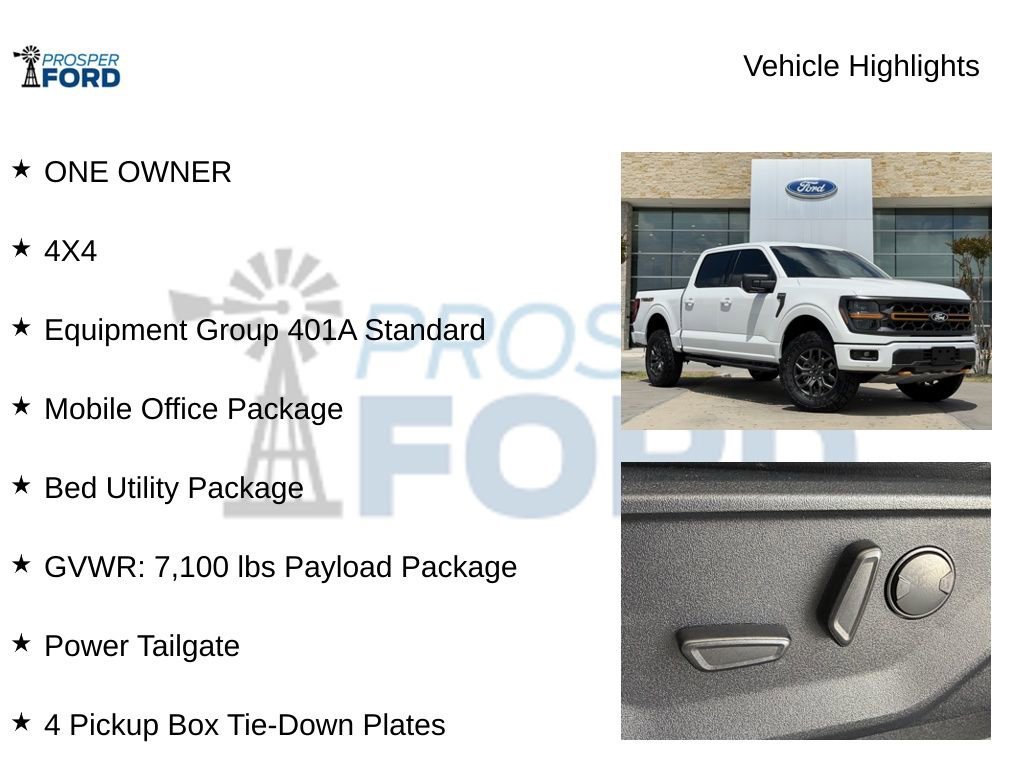 Used 2025 Ford F150 Tremor w/ Bed Utility Package image 5