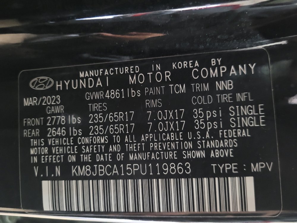Used 2023 Hyundai Tucson Blue AWD/4WD image 33