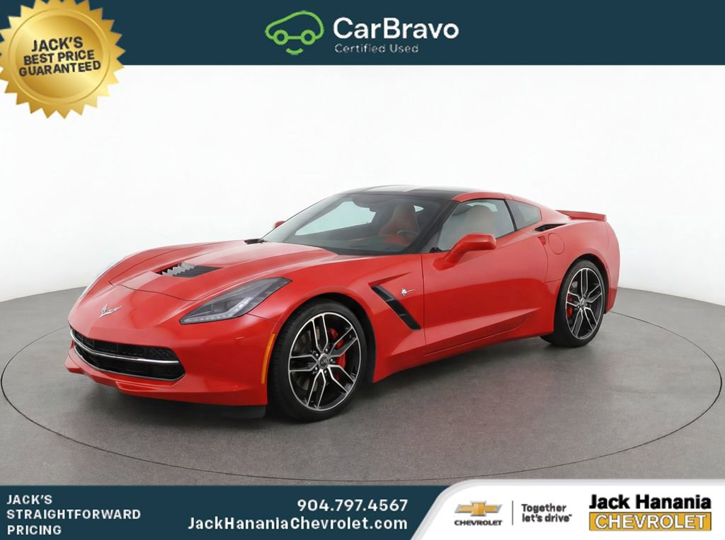 Used 2016 Chevrolet Corvette Stingray Coupe w/ 3LT Preferred Equipment Group RWD image 2
