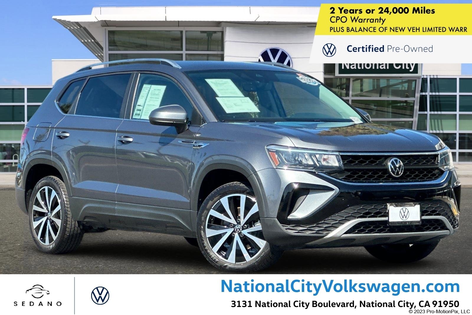 Certified 2022 Volkswagen Taos SE w/ IQ.Drive SE Package