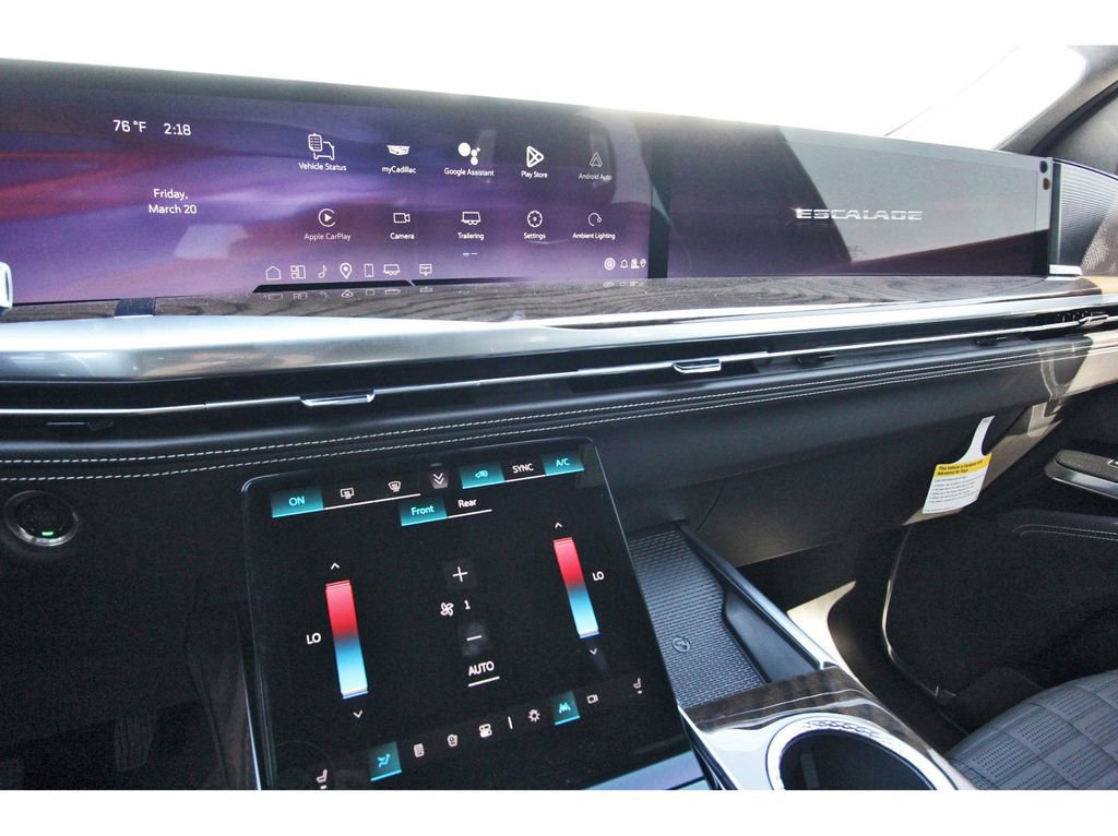 New 2026 Cadillac Escalade ESV Platinum Sport w/ LPO, ONYX Package image 17