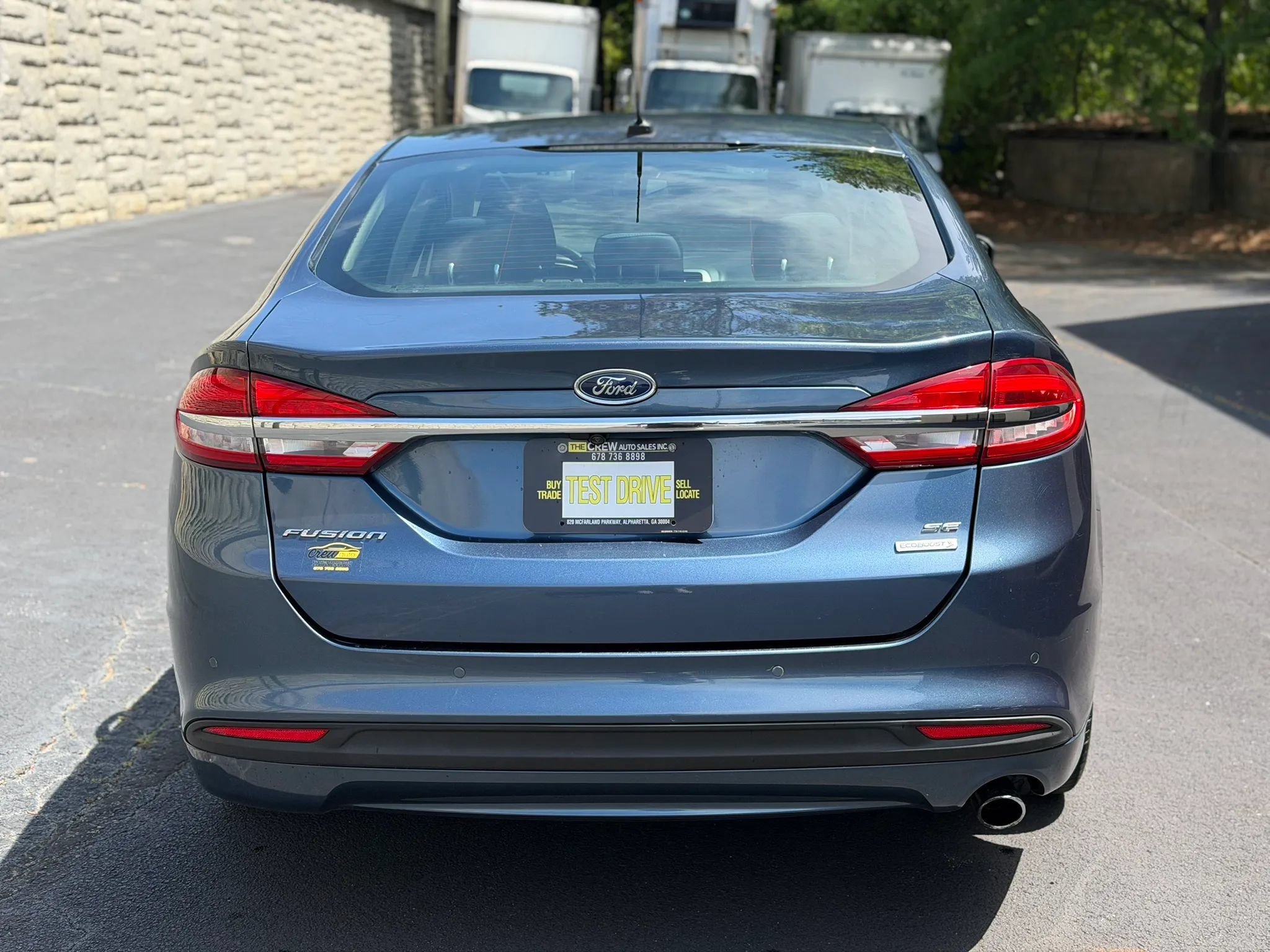 Used 2018 Ford Fusion SE w/ Fusion SE Technology Package FWD image 8
