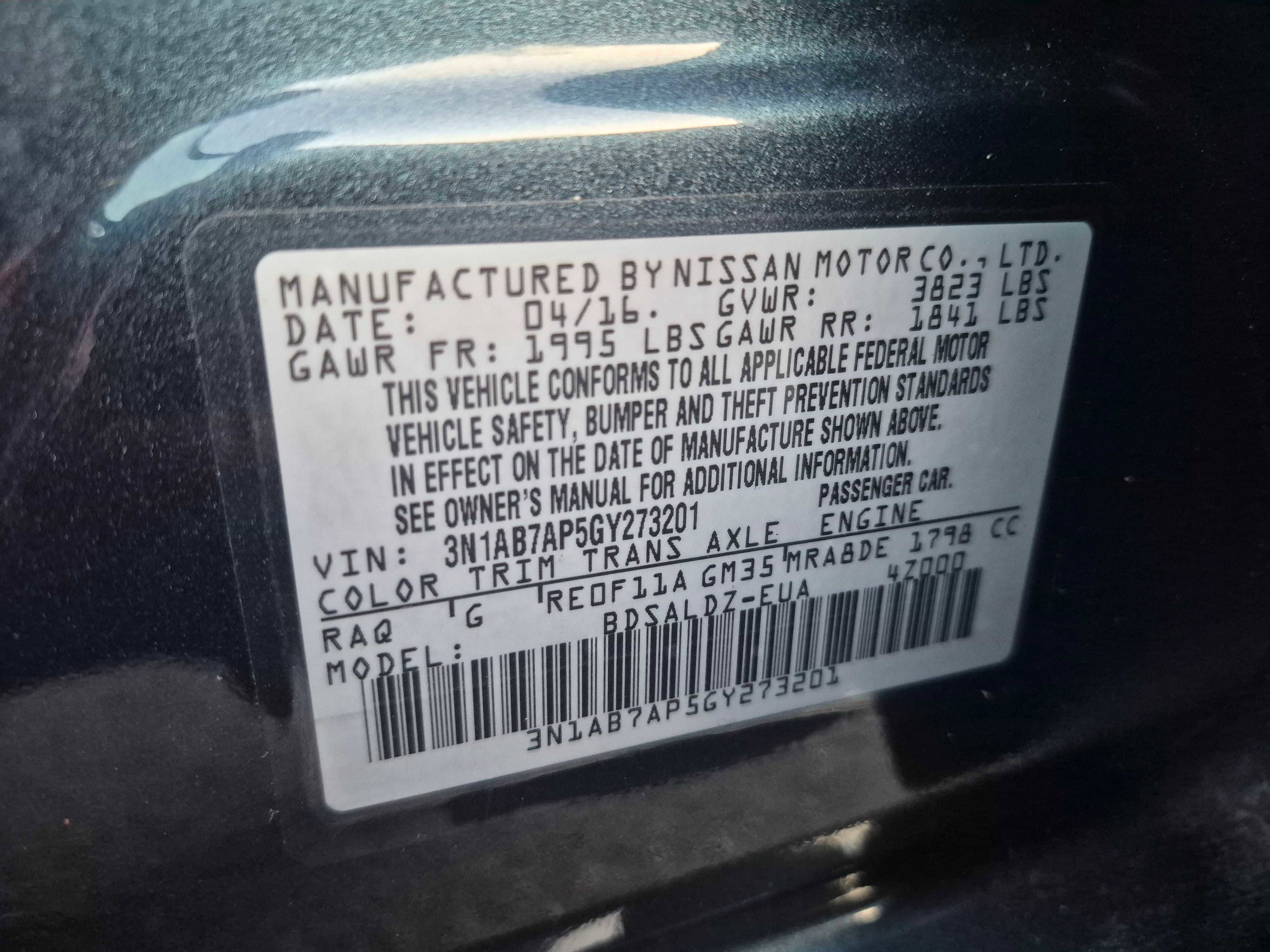 Used 2016 Nissan Sentra SV w/ Driver's Assist Package image 28