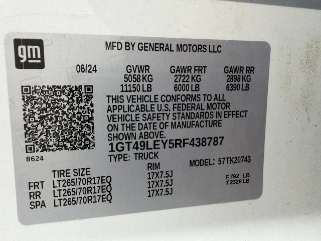 Used 2024 GMC Sierra 2500 Pro w/ Convenience Package AWD/4WD image 40