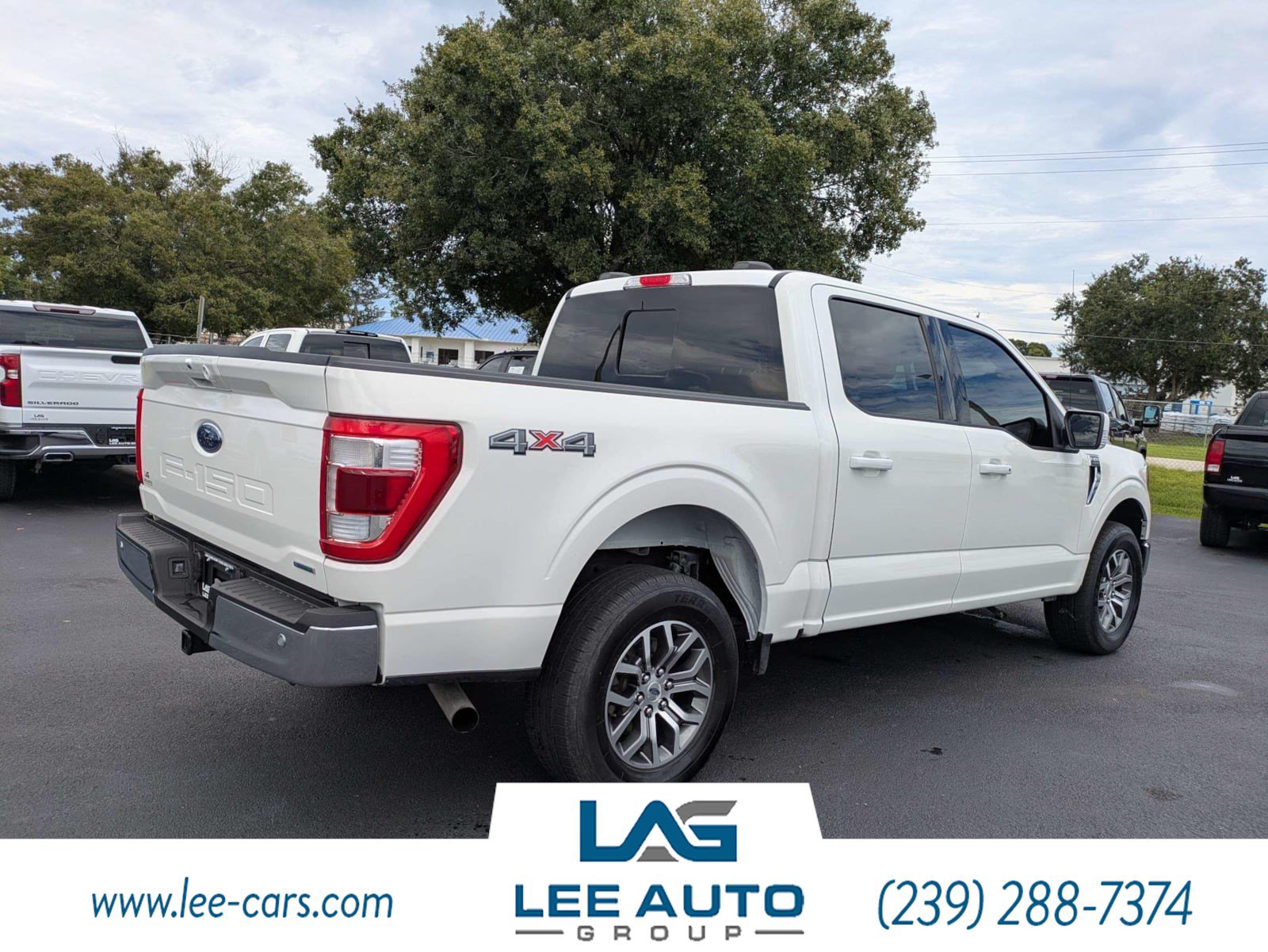 Used 2021 Ford F150 Lariat AWD/4WD image 3