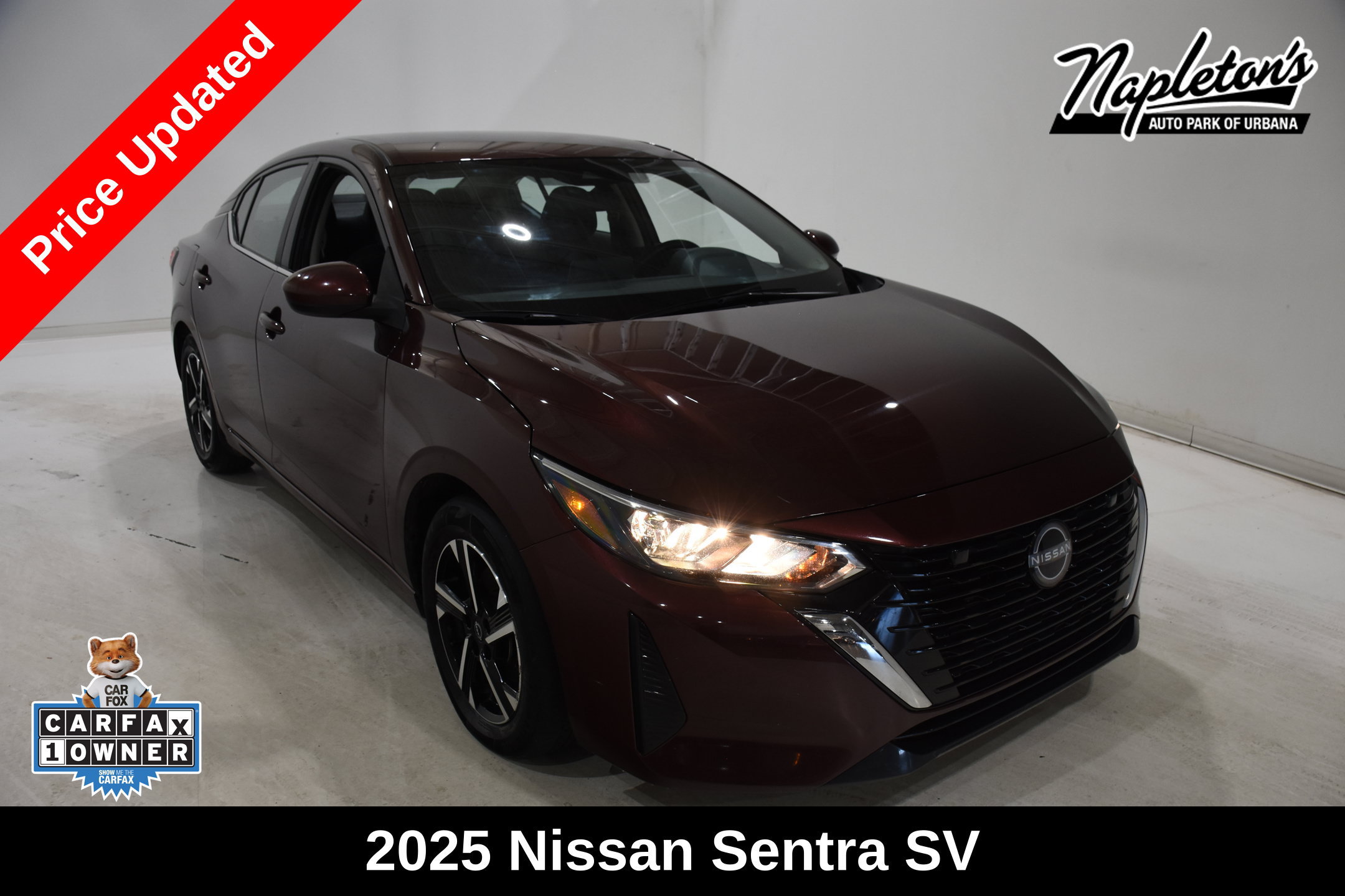 Used 2025 Nissan Sentra SV FWD image 1
