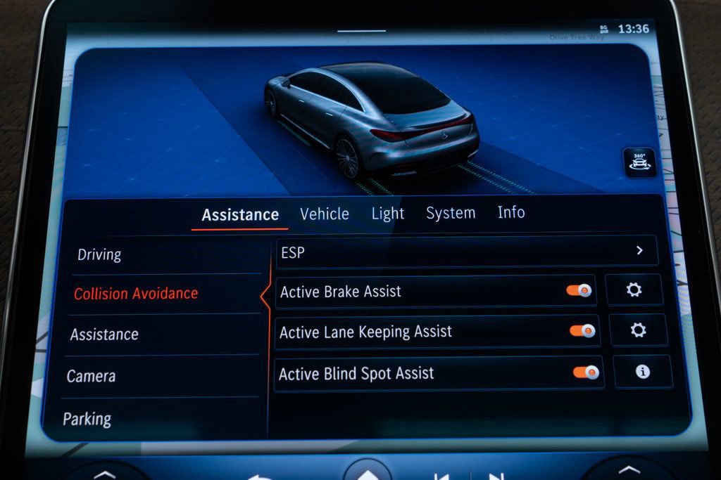 Used 2024 Mercedes-Benz EQE 350+ Sedan w/ AMG Line Exterior Package image 35