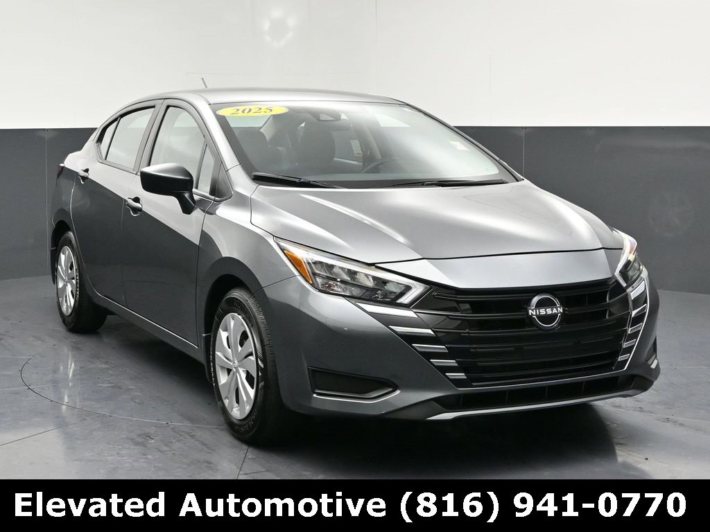 Certified 2025 Nissan Versa S w/ Trunk Package