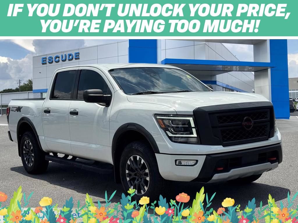 Used 2024 Nissan Titan PRO-4X w/ Off Road Protection Package