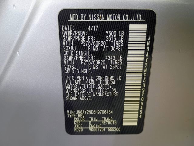 Used 2017 Nissan Armada Platinum w/ Captain Seat Package image 26