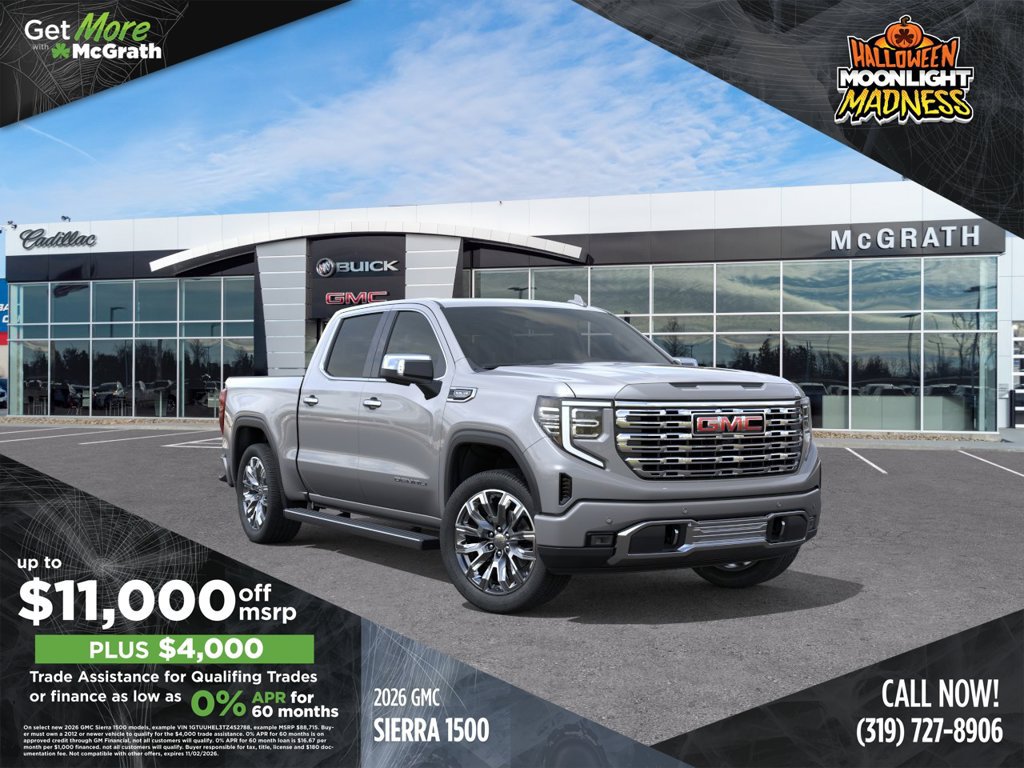 New 2026 GMC Sierra 1500 Denali w/ Denali Reserve Package