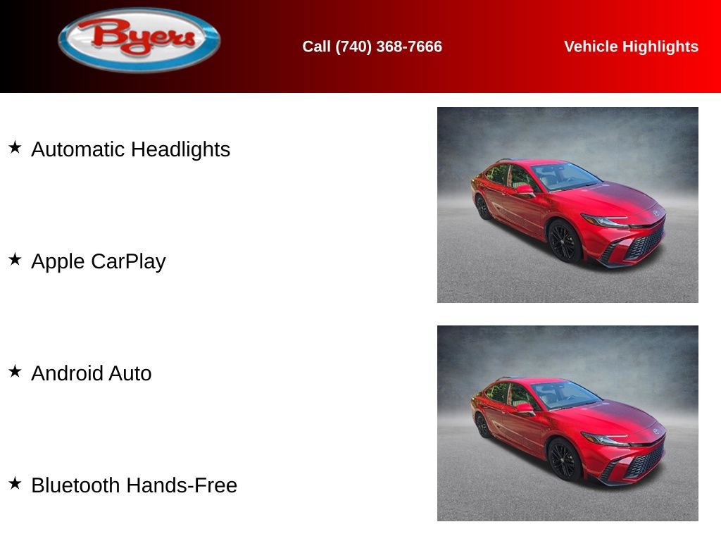 Used 2025 Toyota Camry SE FWD image 12