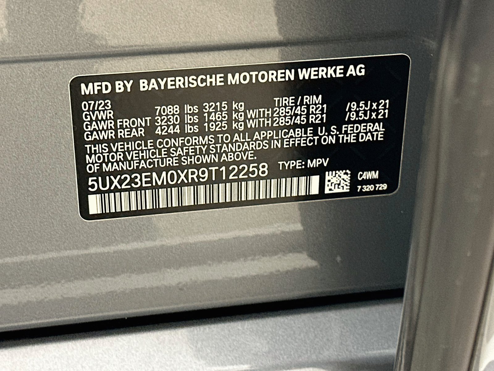Used 2024 BMW X7 xDrive40i w/ Premium Package AWD/4WD image 48