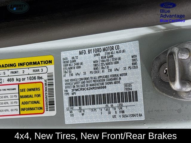 Certified 2022 Ford Bronco Sport Outer Banks w/ Tech Package image 32