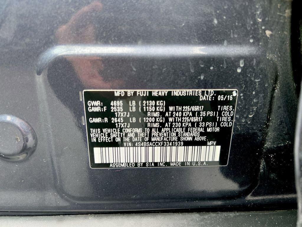 Used 2015 Subaru Outback 2.5i Premium image 27