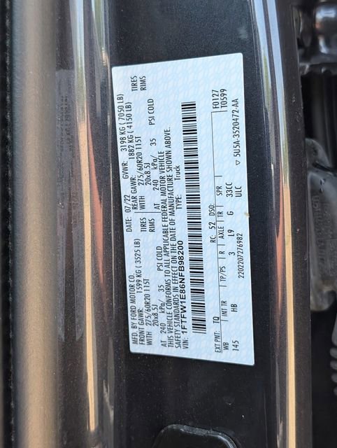 Used 2022 Ford F150 Lariat w/ Max Trailer Tow Package image 30
