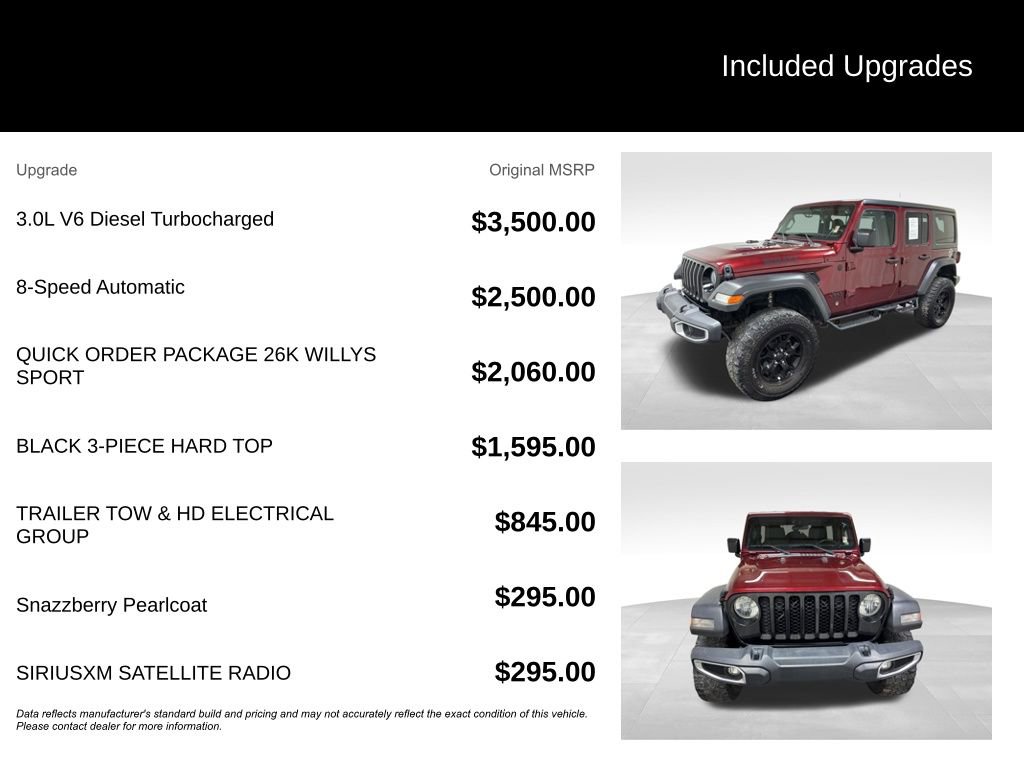 Used 2021 Jeep Wrangler Unlimited Sport AWD/4WD image 2