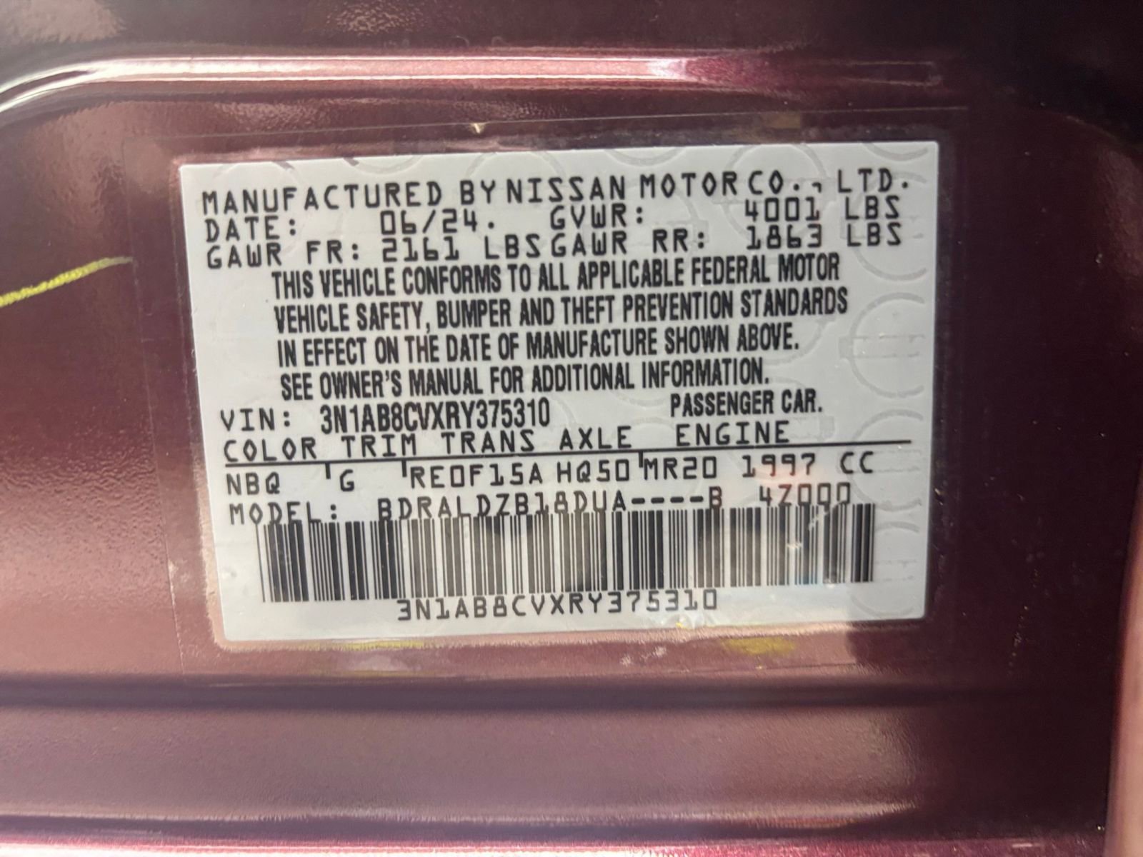 Used 2024 Nissan Sentra SV FWD image 28