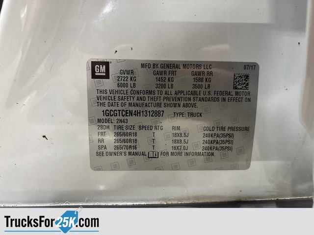 Used 2017 Chevrolet Colorado LT w/ Redline Special Edition image 39