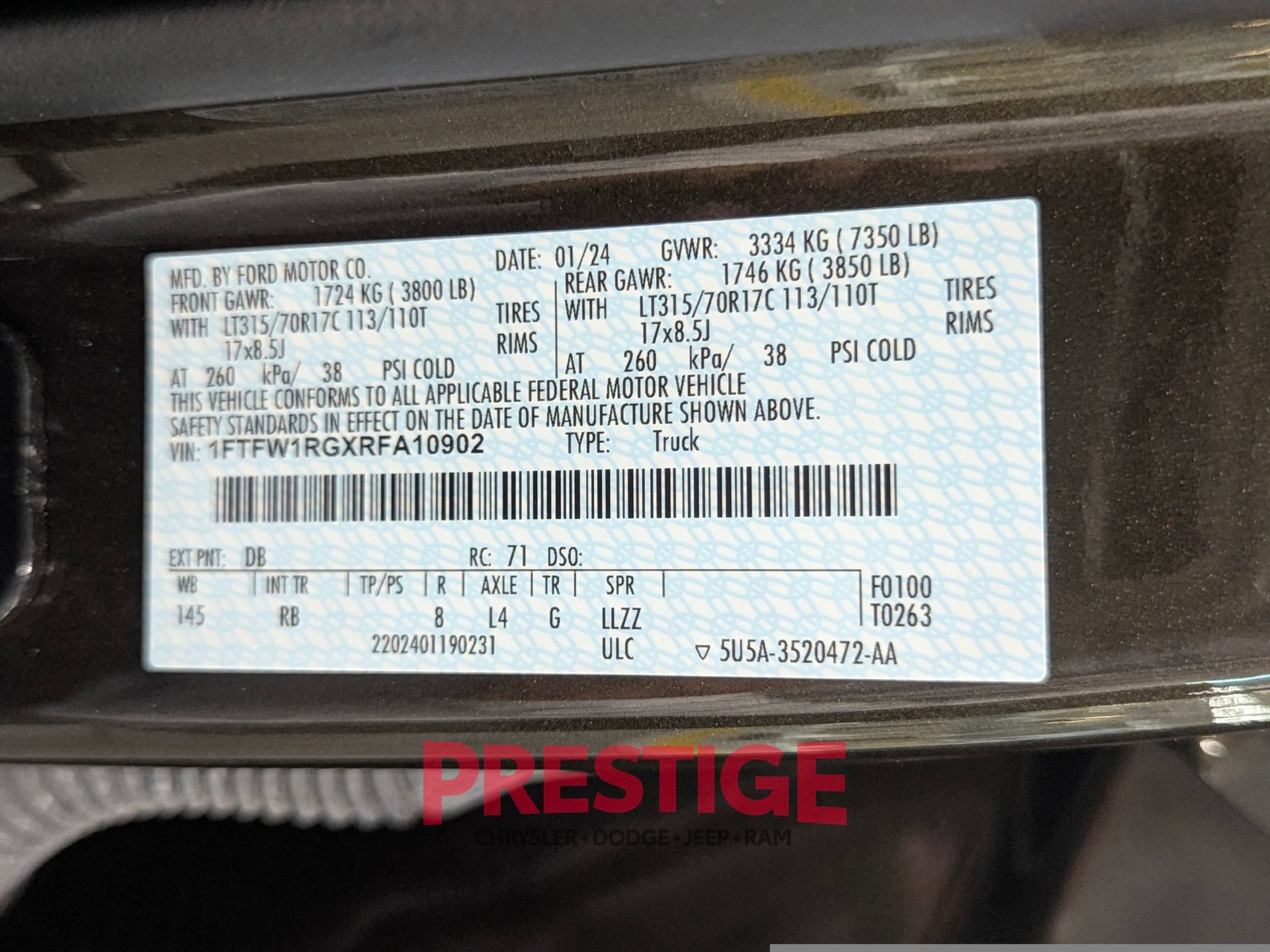Used 2024 Ford F150 Raptor AWD/4WD image 35