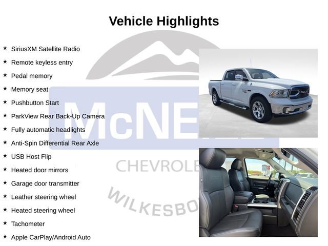 Used 2019 RAM 1500 Laramie w/ Convenience Group AWD/4WD image 9