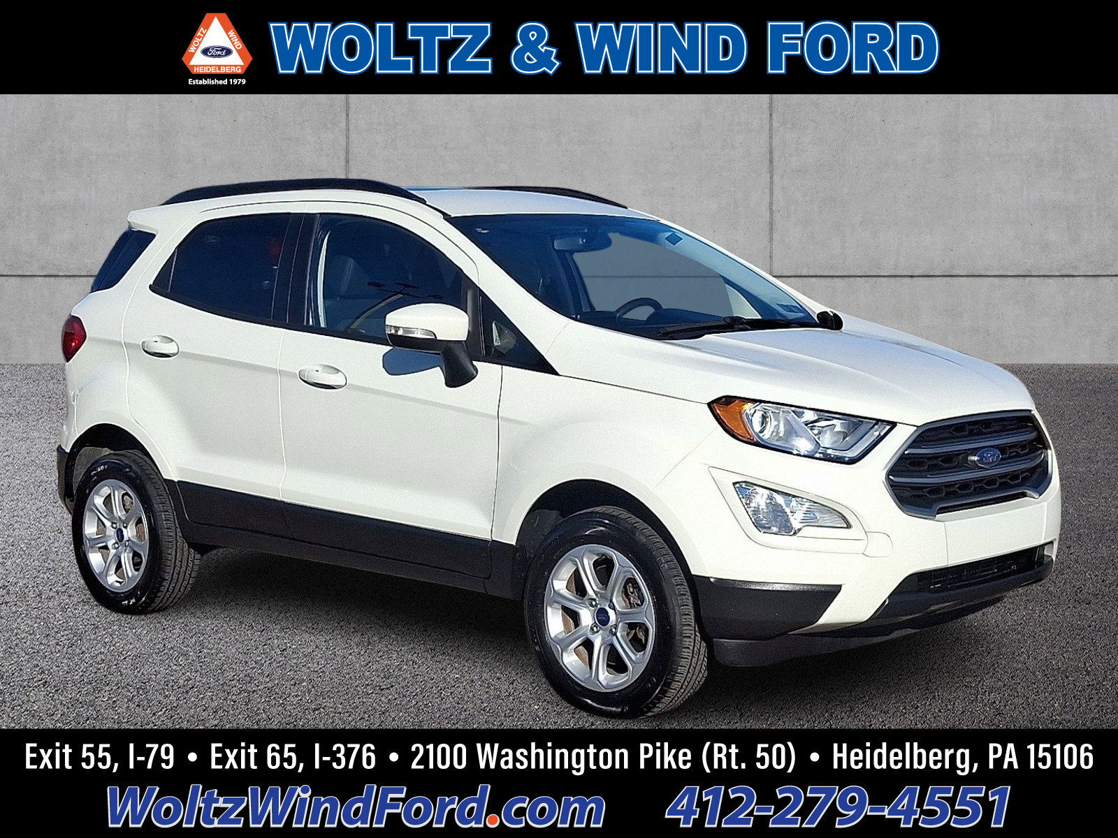 Used 2022 Ford EcoSport SE w/ SE Convenience Package