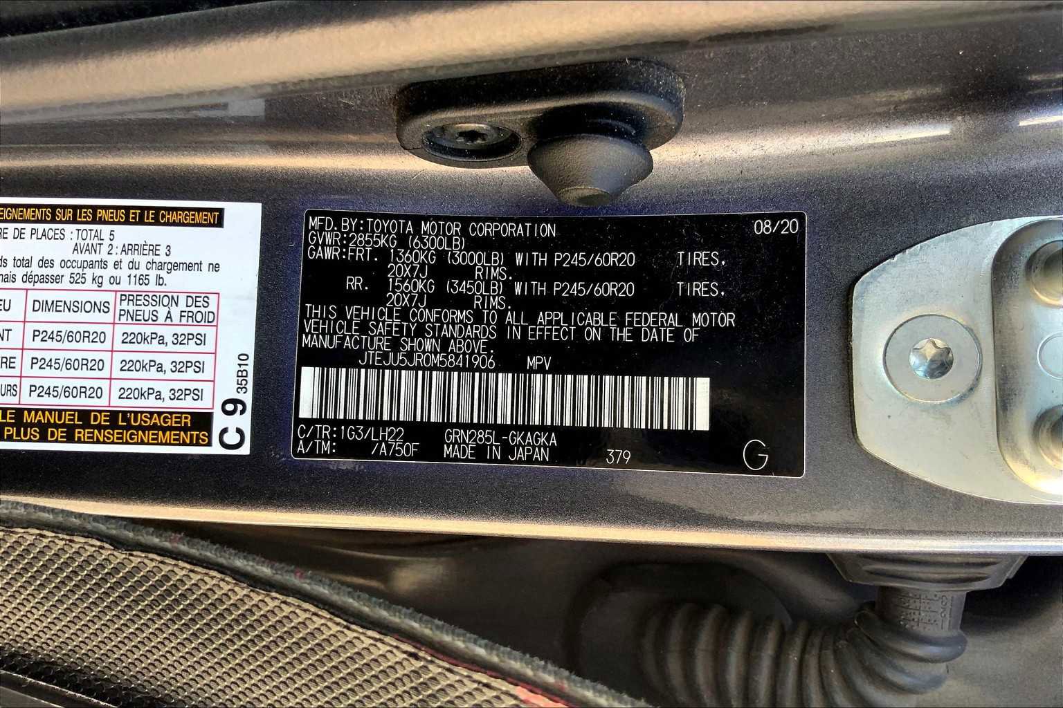 Certified 2021 Toyota 4Runner Nightshade image 33