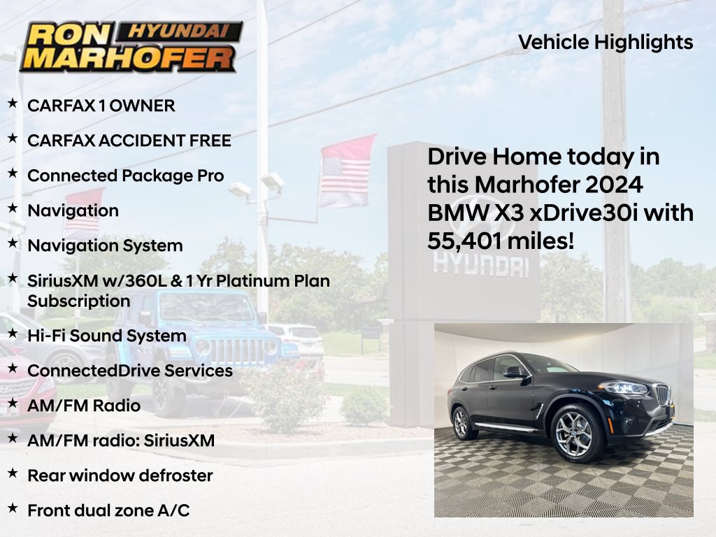 Used 2024 BMW X3 xDrive30i AWD/4WD image 14