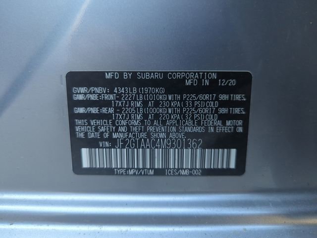 Used 2021 Subaru Crosstrek 2.0i AWD/4WD image 32