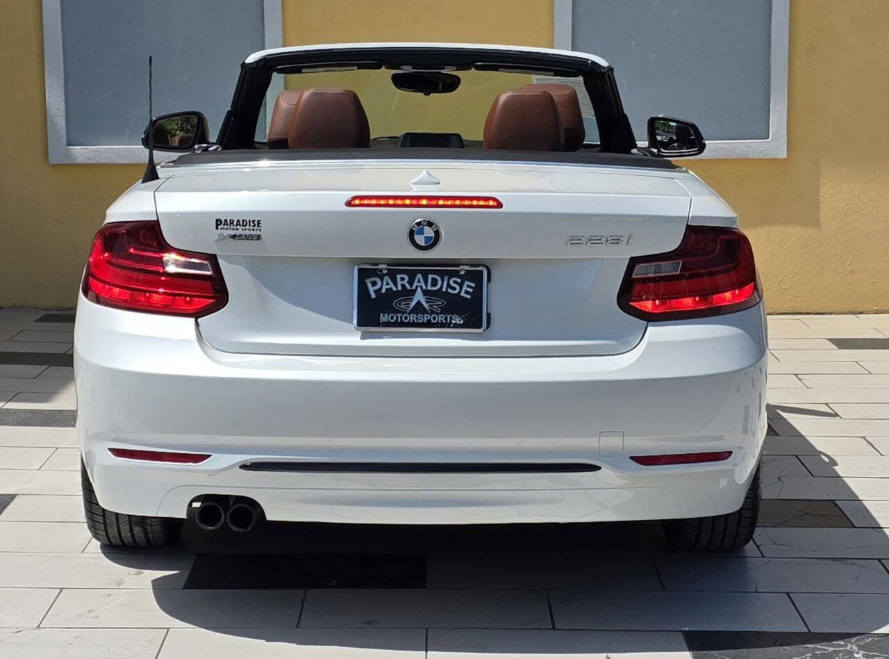 Used 2015 BMW 228i xDrive Convertible AWD/4WD image 14