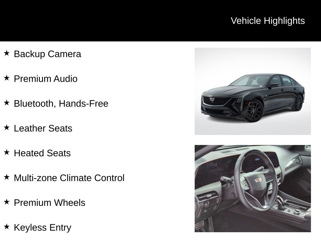 Used 2025 Cadillac CT5 Sport image 10