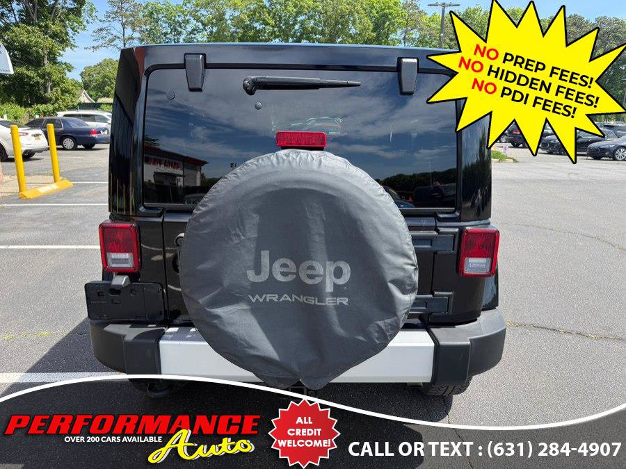 Used 2015 Jeep Wrangler Unlimited Sahara w/ Max Tow Package AWD/4WD image 15