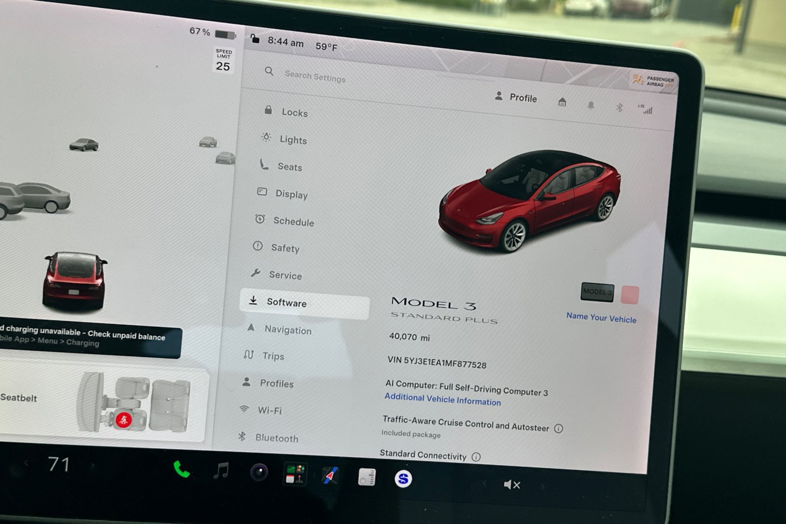 Used 2021 Tesla Model 3 Standard Range Plus RWD image 3