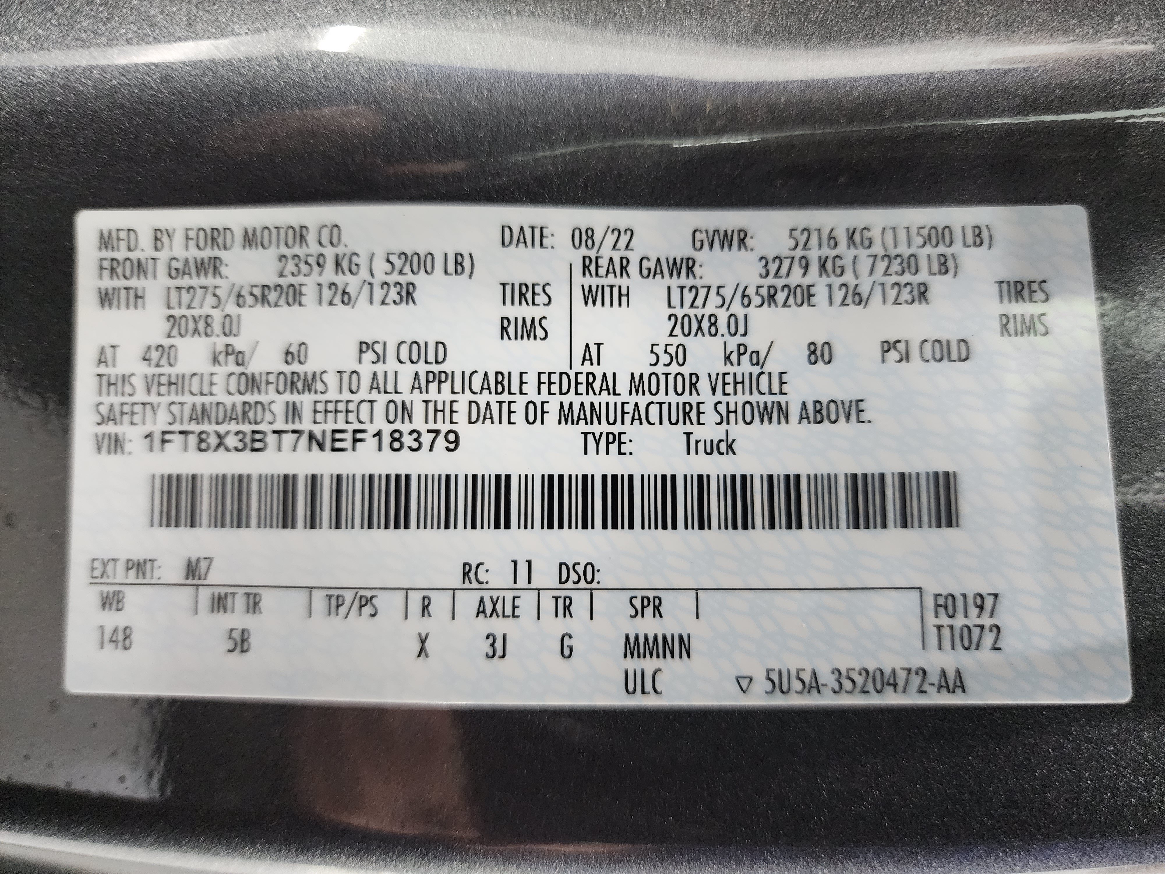 Used 2022 Ford F350 Lariat w/ Chrome Package AWD/4WD image 64