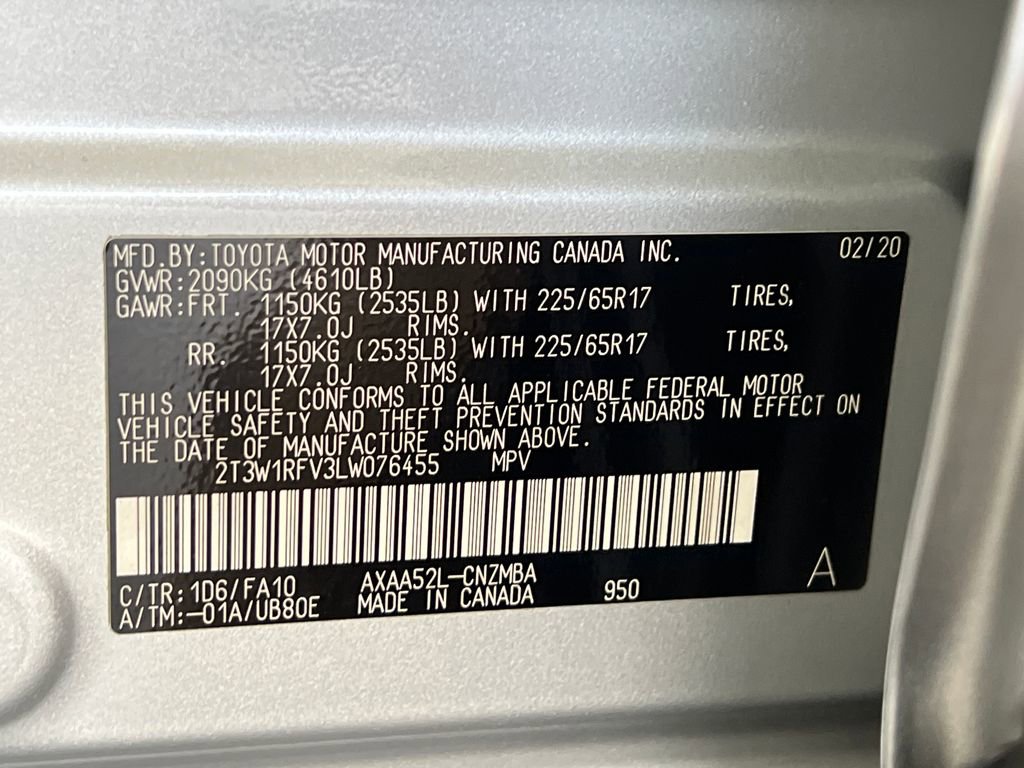 Used 2020 Toyota RAV4 XLE w/ Convenience Package image 31