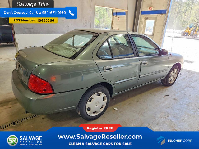 Used 2005 Nissan Sentra 1.8 S w/ (T02) ABS & Side Air Bags Pkg image 4