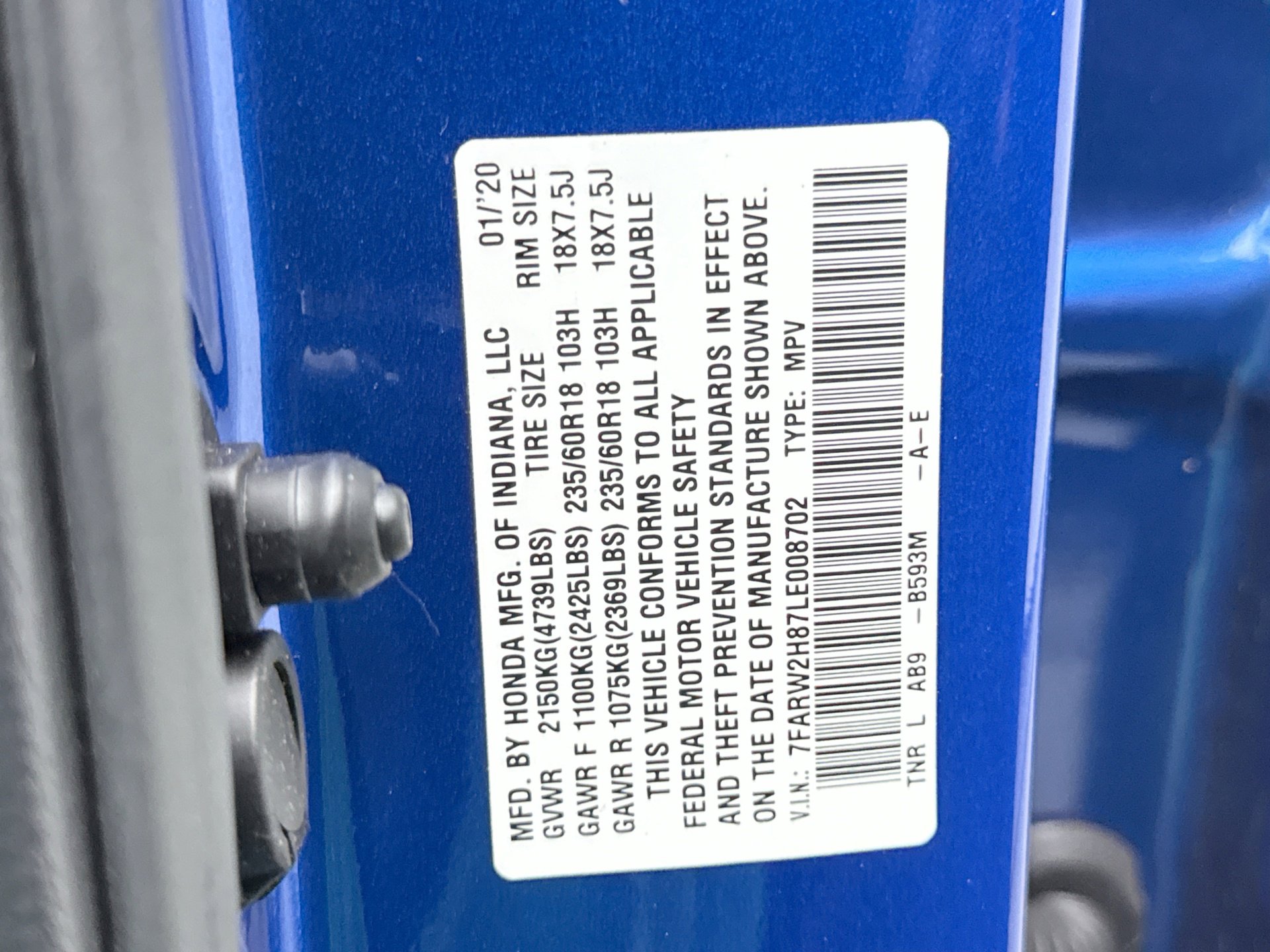 Used 2020 Honda CR-V EX-L image 24