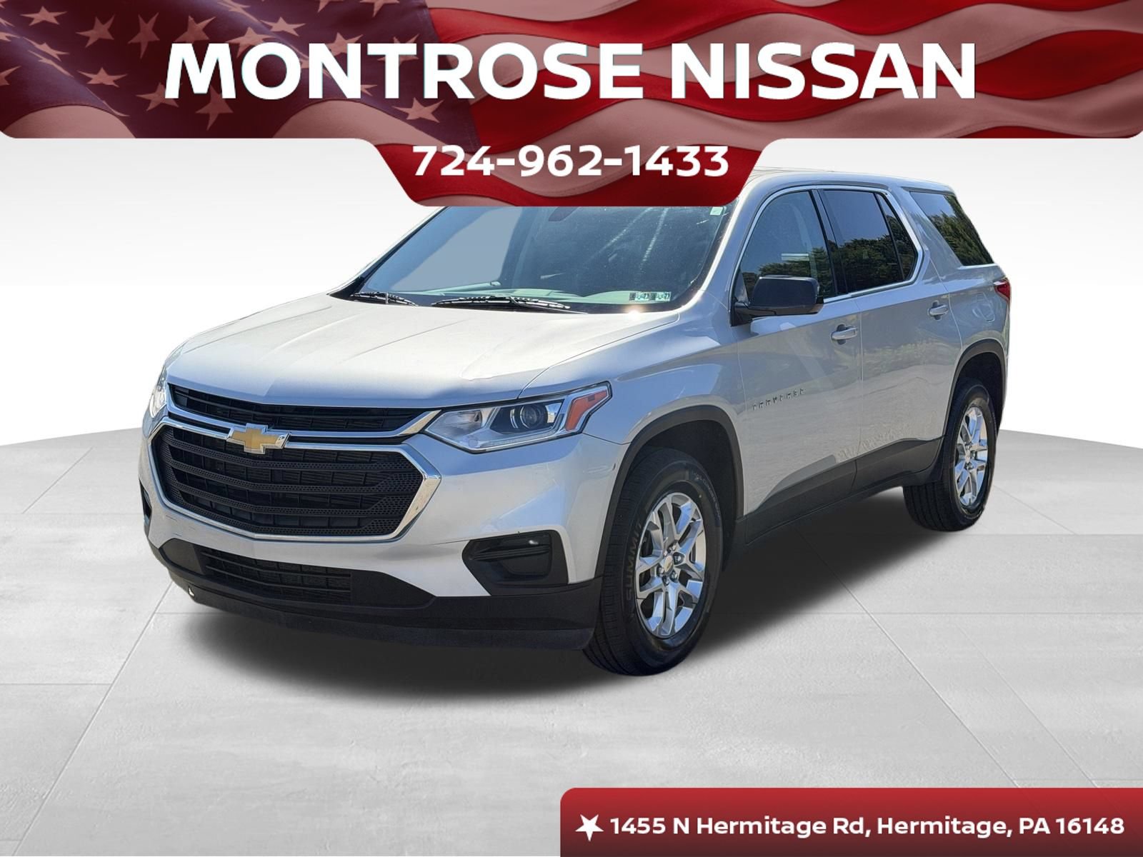 Used 2020 Chevrolet Traverse LS AWD/4WD image 1