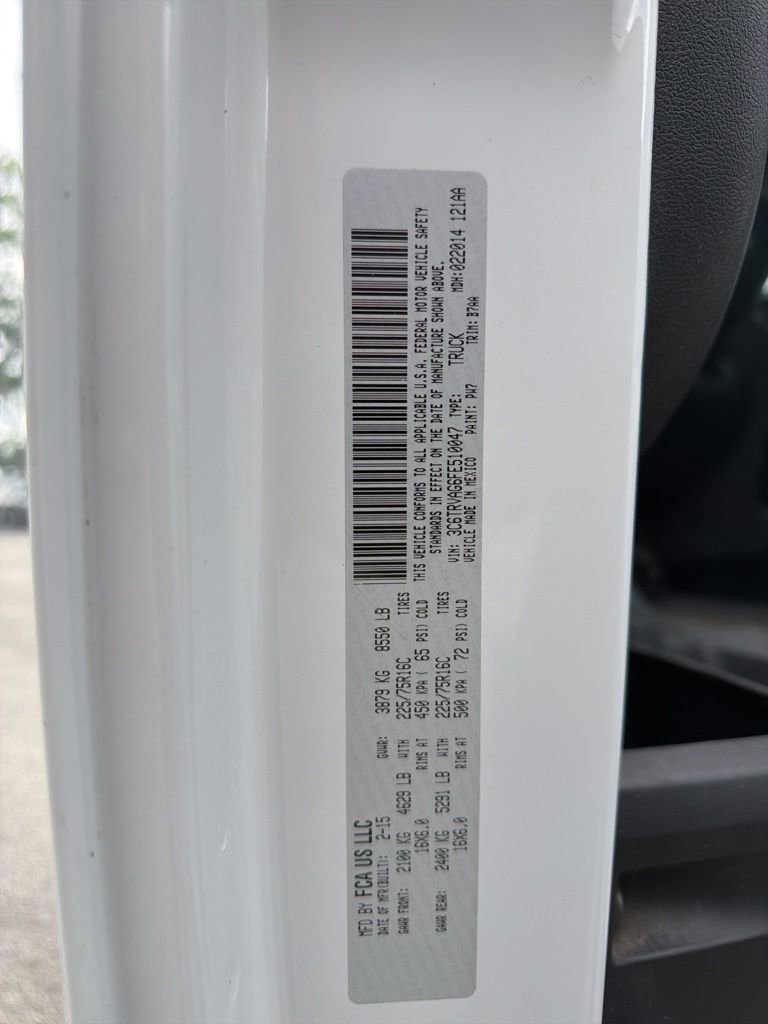 Used 2015 RAM ProMaster 1500 image 14