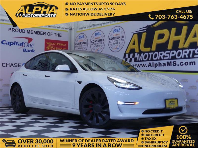 Used 2022 Tesla Model 3 Performance