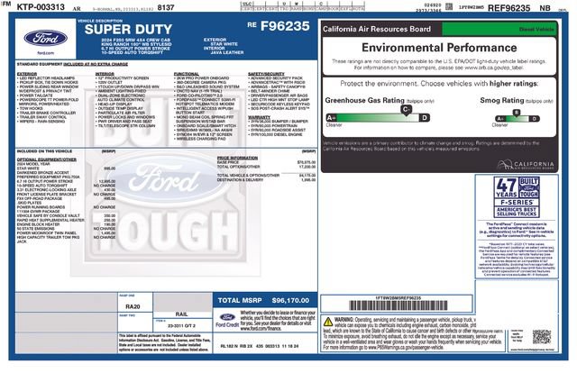 Certified 2024 Ford F250 King Ranch AWD/4WD image 20