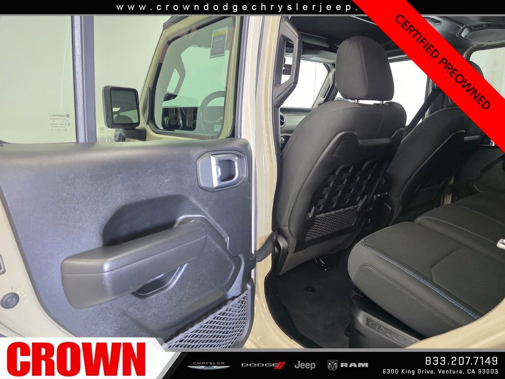 Certified 2022 Jeep Wrangler Unlimited Rubicon 4xe w/ Safety Group image 21