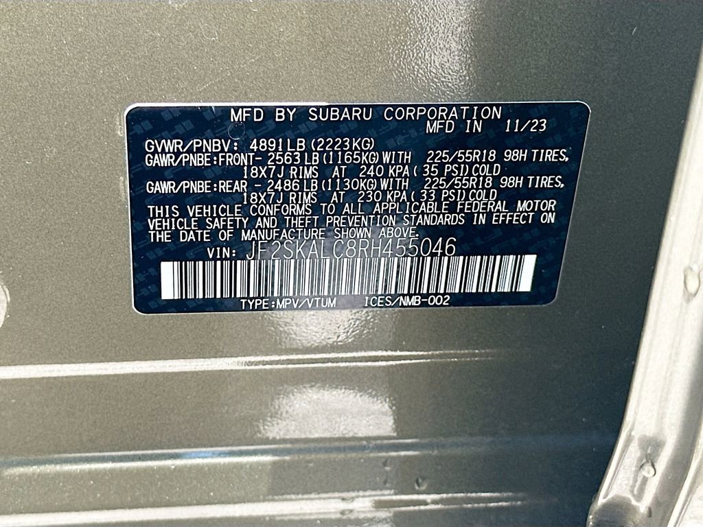 Used 2024 Subaru Forester Limited AWD/4WD image 32