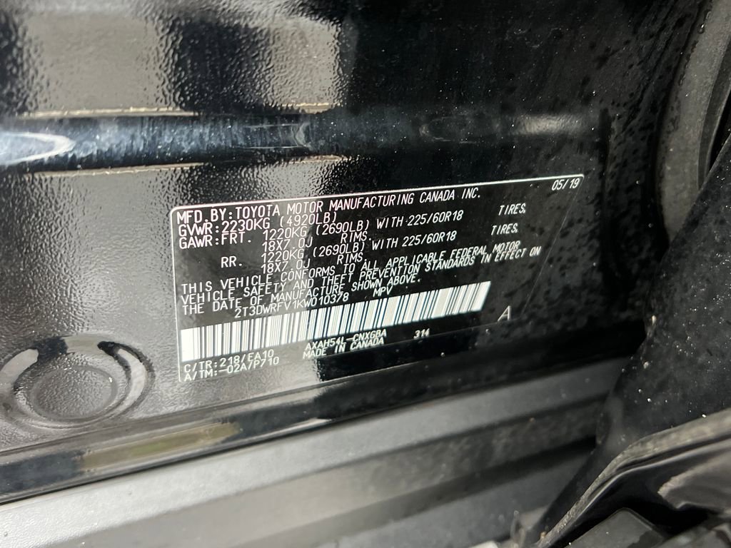 Used 2019 Toyota RAV4 Limited w/ Limited Grade Weather Package AWD/4WD image 28