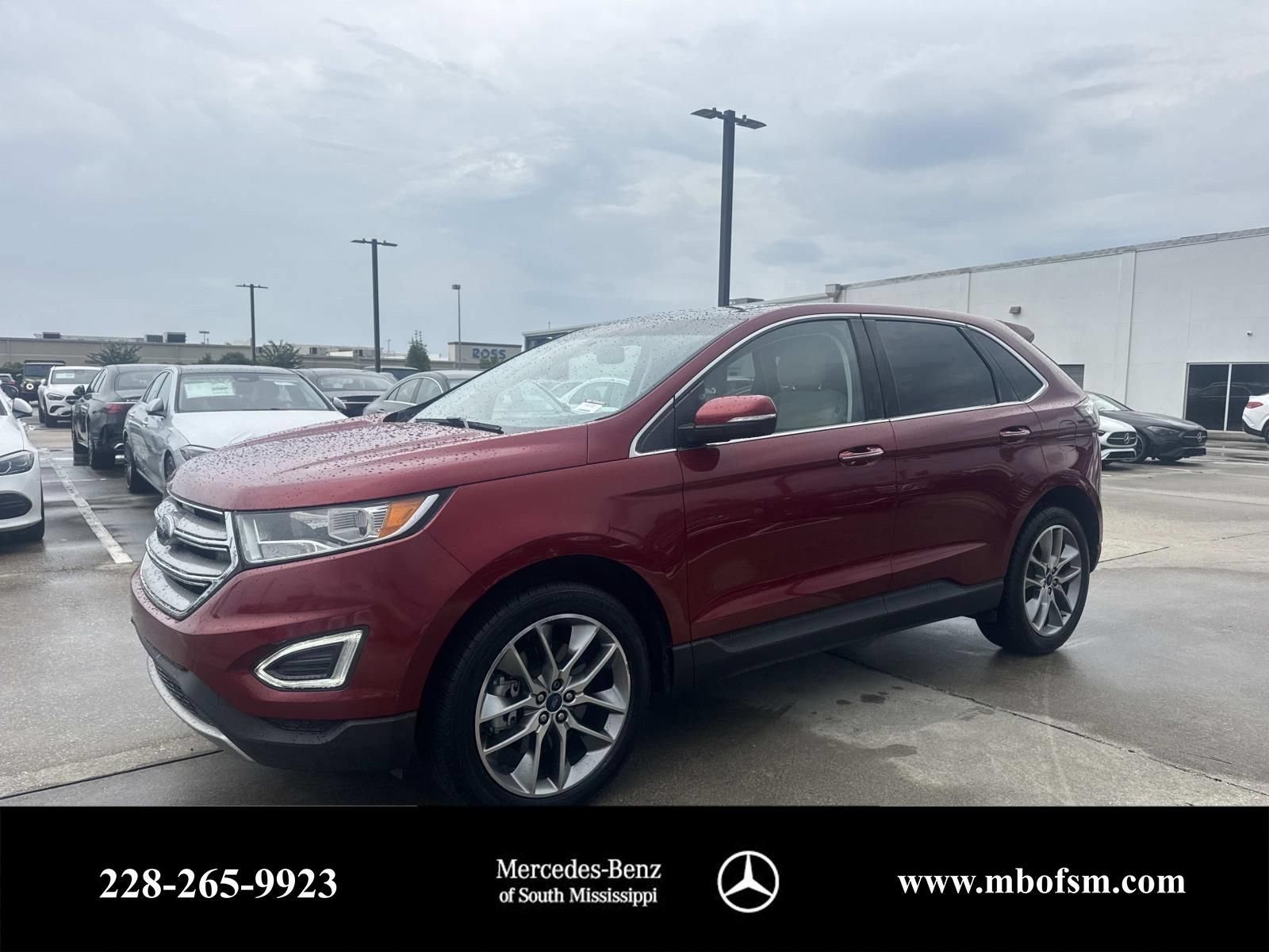 Used 2017 Ford Edge Titanium w/ Equipment Group 301A FWD image 1