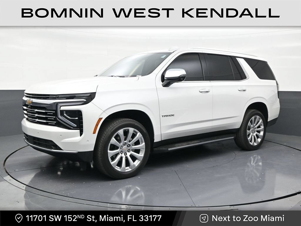Used 2025 Chevrolet Tahoe Premier RWD image 1